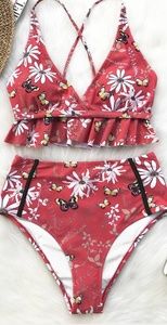 Cupshe high-waisted bikini